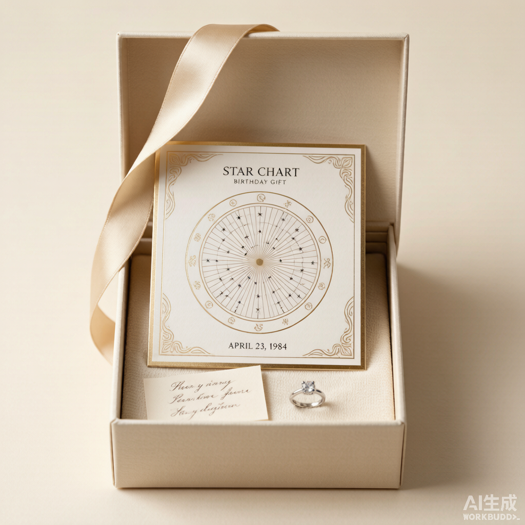 Birthday Star Chart Gift Box