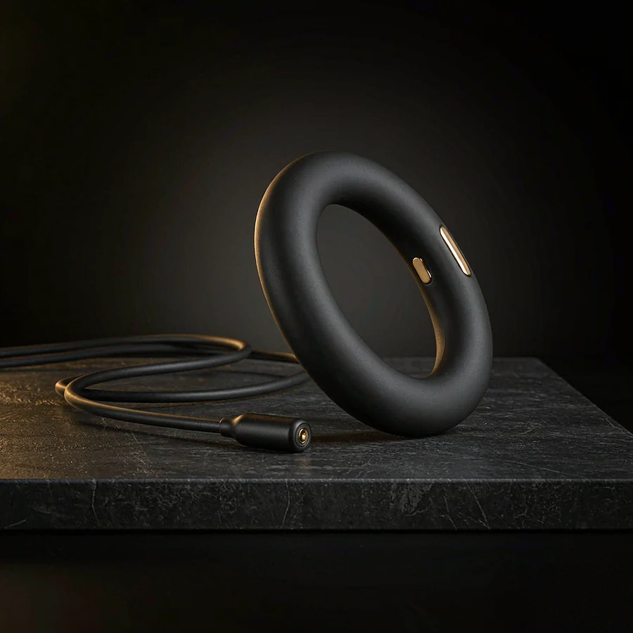 Vibrating Ring — Magnetic Charge